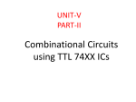 Study of logic gates