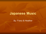 Japanese Music - MLK Library Home