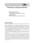 Thorazine (chlorpromazine)