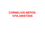 cornelius nepos: vita aristidis