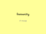 2.2.2 Immunity taught session