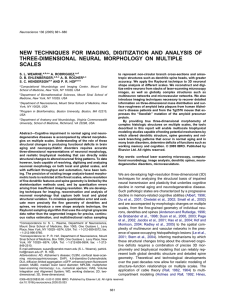 new techniques for imaging, digitization and analysis of