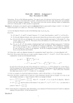 Math 230 – 2003-04 – Assignment 2 Due