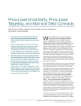 Price-Level Uncertainty, Price-Level Targeting