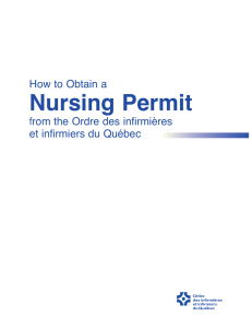 How to Obtain a Nursing Permit