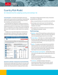 Country Risk Model - Economist Intelligence Unit