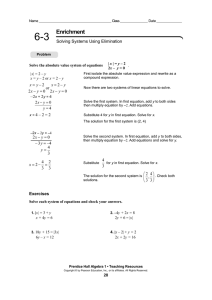 A1EN0603 - MathChamber