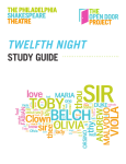 twelfth night - The Philadelphia Shakespeare Theatre