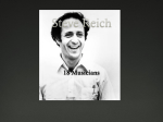 Steve Reich - WordPress.com