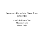 Costa Rica is a strong candidate for high growth... However, GDP