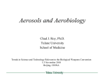 Aerosols and Aerobiology