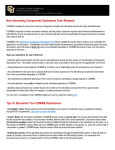 New Advertising Components Submission Form Released Tips To