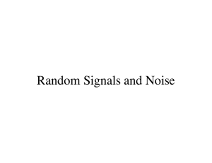 Random Signals and Noise - UTK-EECS
