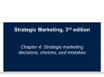 Strategic Marketing, 3rd edition