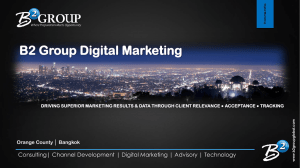 to View the B2 Group Digital Marketing Brochure