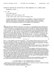 RADIATION EMITTED BY MOLECULES IN THE PRESENCE OF A