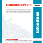 Audio Codec PROTO User Manual