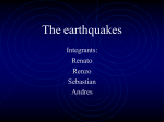 What are earthquakes?