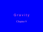 Gravity - SFA Physics and Astronomy