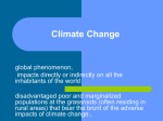 Introduction Climate Change - European Capacity Building Initiative