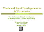 Agriculture, Pro-poor Growth and Rural