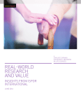 real-world research and value