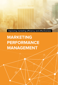 marketing performance management