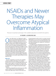 NSAIDs and Newer Therapies May Overcome Atypical Inflammation