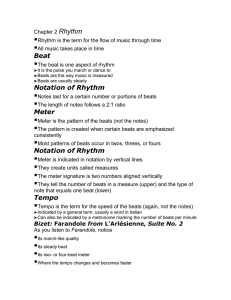 Chapter 2 Rhythm