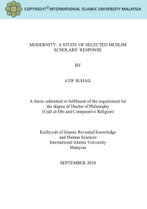 MODERNITY - Library : International Islamic University Malaysia