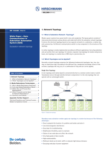 Substation Network Topology