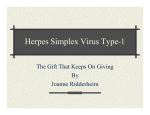 Herpes Simplex Virus Type-1
