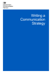 Writing a Communication Strategy