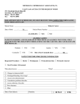 for apppointment scheduling, we must receive this completed form