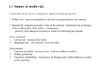 Default risk and spread risk