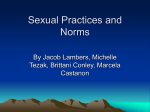 Sexual Practices and Norms