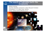 The search of habitable Earth-like exoplanets