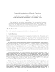 Financial Applications of Copula Functions