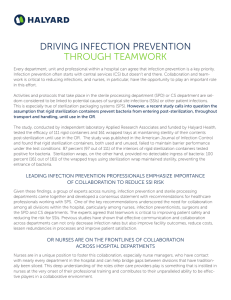 driving infection prevention through teamwork