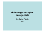 Adrenergic receptor antagonists