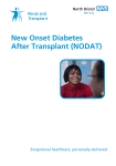 New Onset Diabetes After Transplant (NODAT)