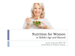 Nutrition for Women in Middle