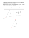 Trigonometry Lecture Notes, Section 7.1