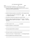 Unit 7 Biodiversity Guided Reading