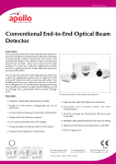 Conventional End-to-End Optical Beam Detector