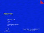 Recovery - Dr Gordon Russell