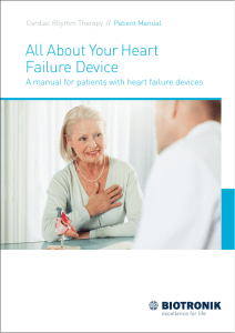 All About Your Heart Failure Device