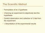 Fundamentals of experimentation