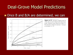 Deal-Grove Model Predictions