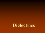 Dielectrics